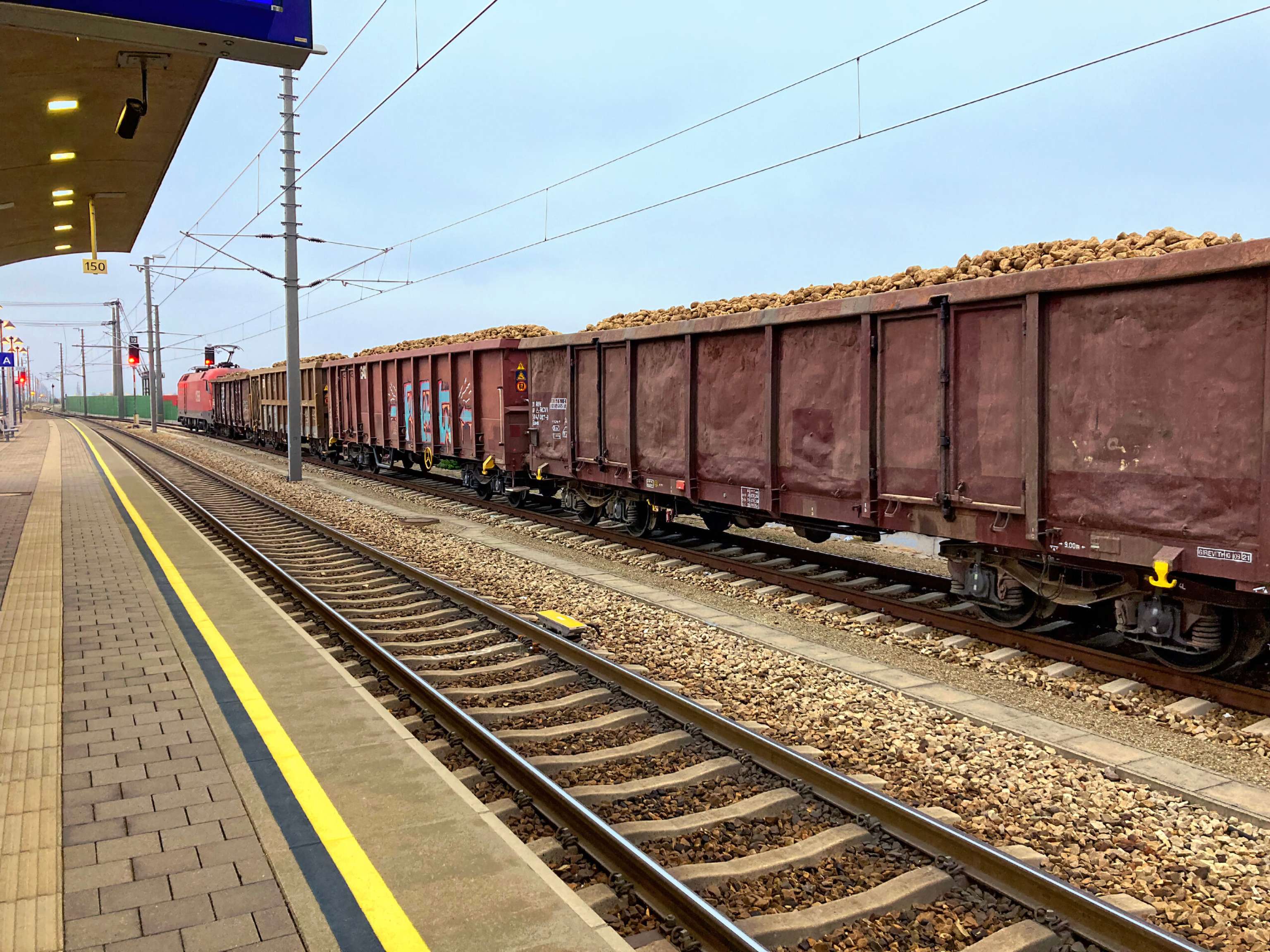 Zuckerrübentransport