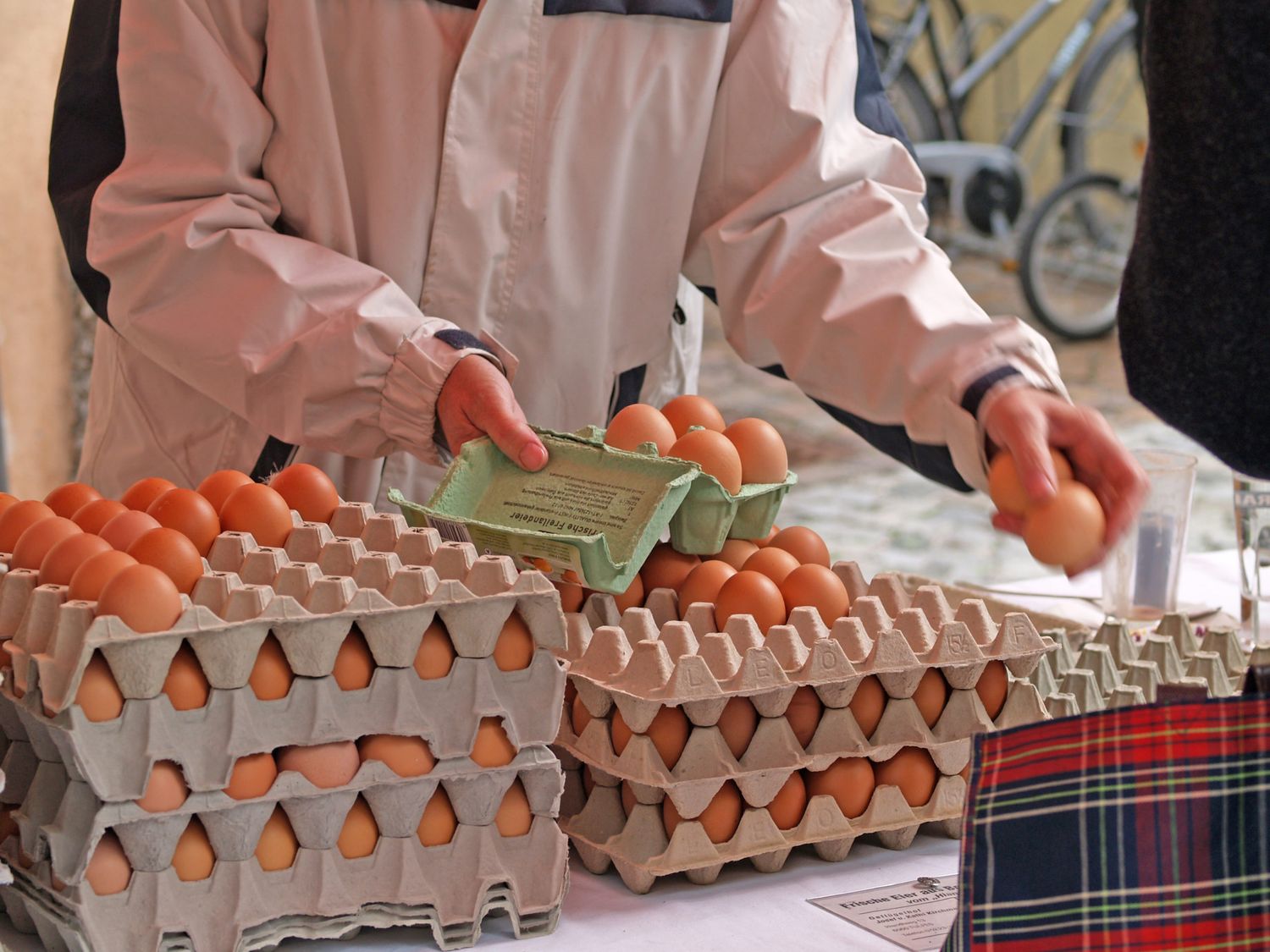 Eierpackstelle