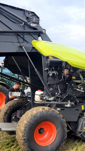 Mit der Pressenbaurehe Cerex will Claas neue Standards setzen.