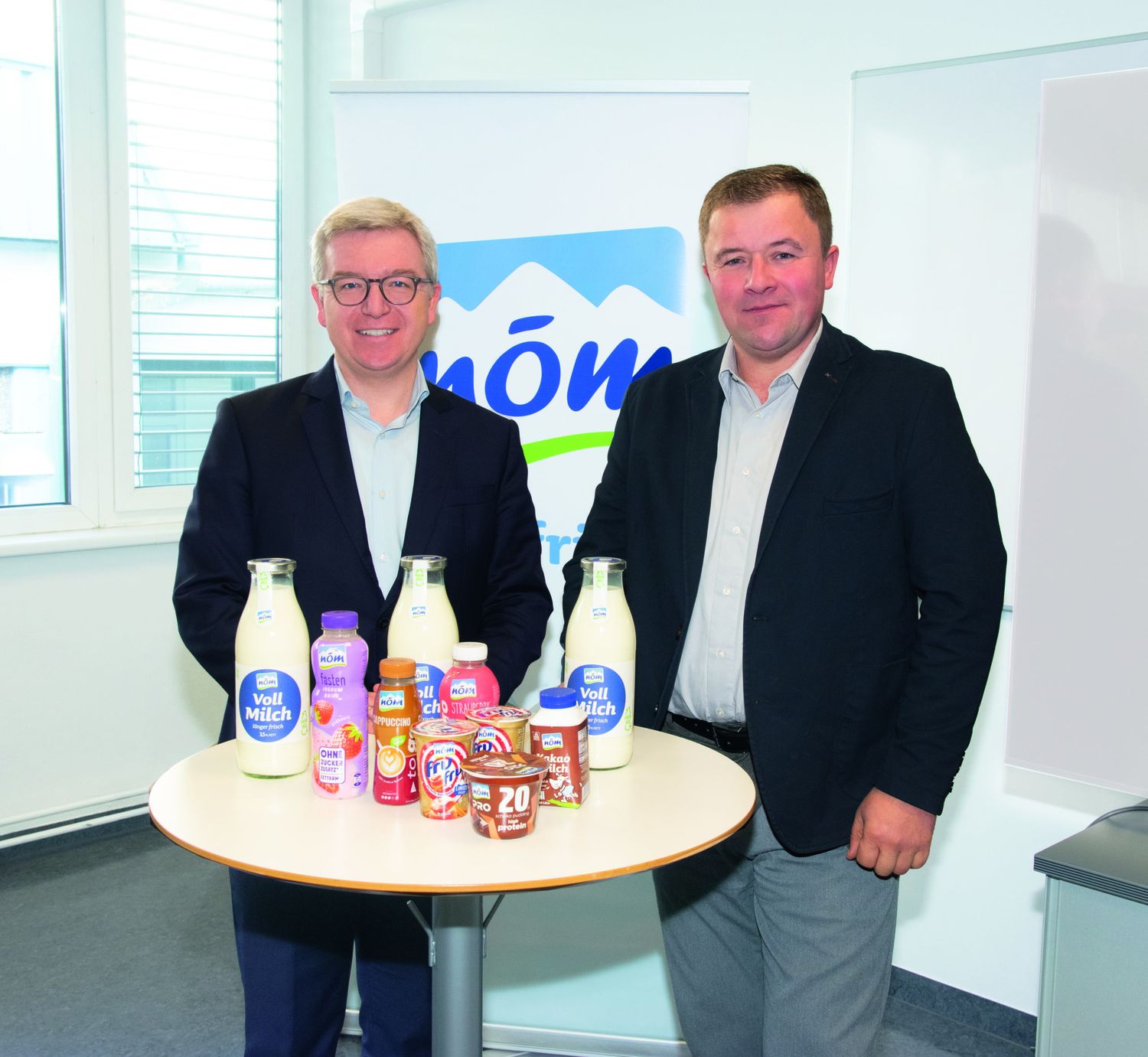 Generaldirektor Michael Höllerer, Raiffeisen NÖ-Wien und MGN-Obmann Martin Steiner