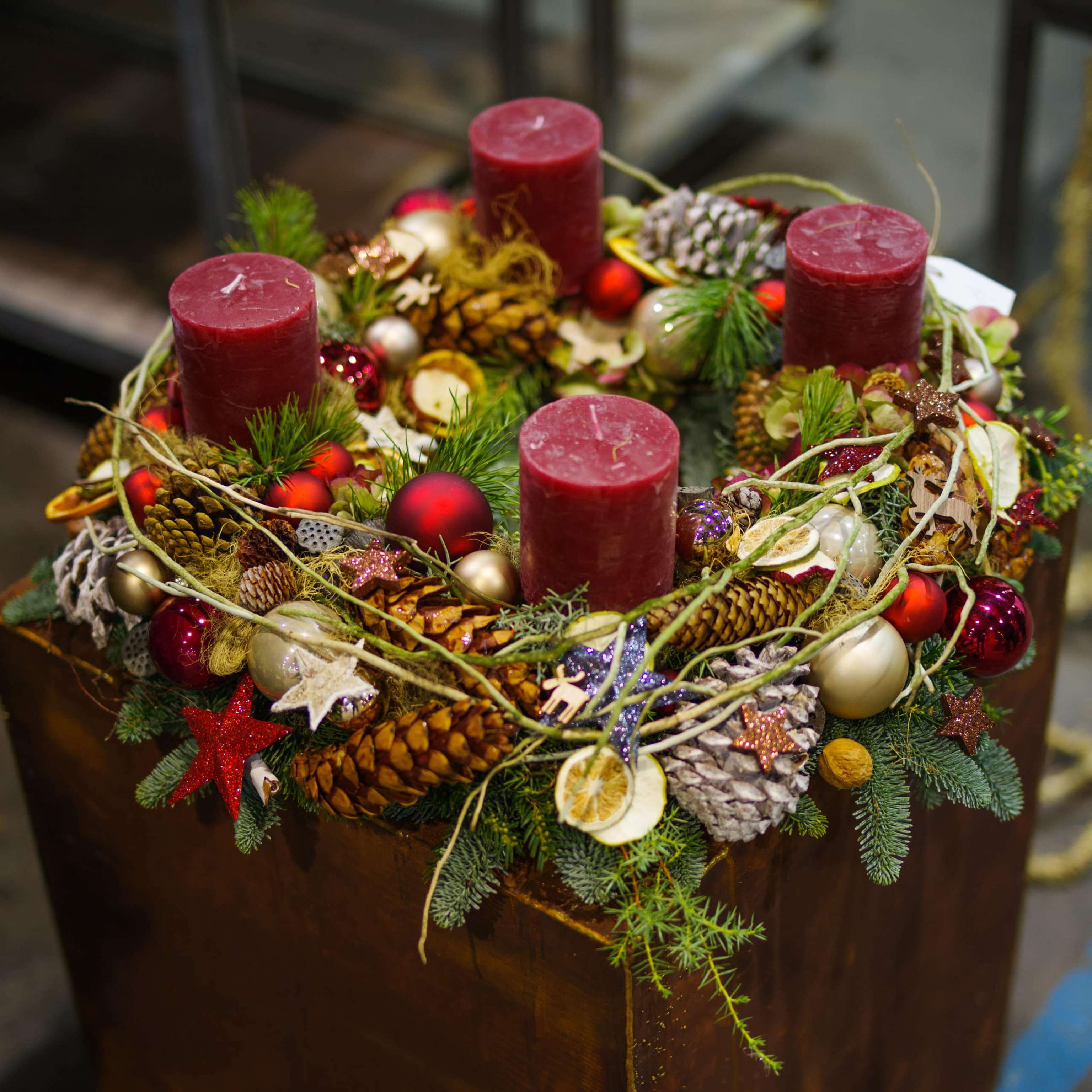 Sag’s Durch Die Blume Floraler Adventzauber Ist Nahrung Fr Die Seele