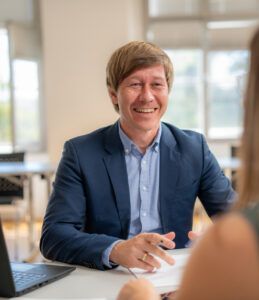 Gansberger leitet die Innovation Farm wie auch den Bachelor-Studiengang in Wieselburg.