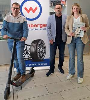 Uebergabe Scooter