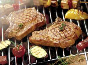 Marinierte Grillkoteletts
