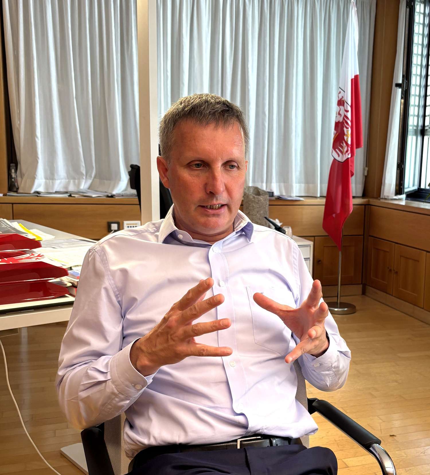 Luis Walcher im Gespräch