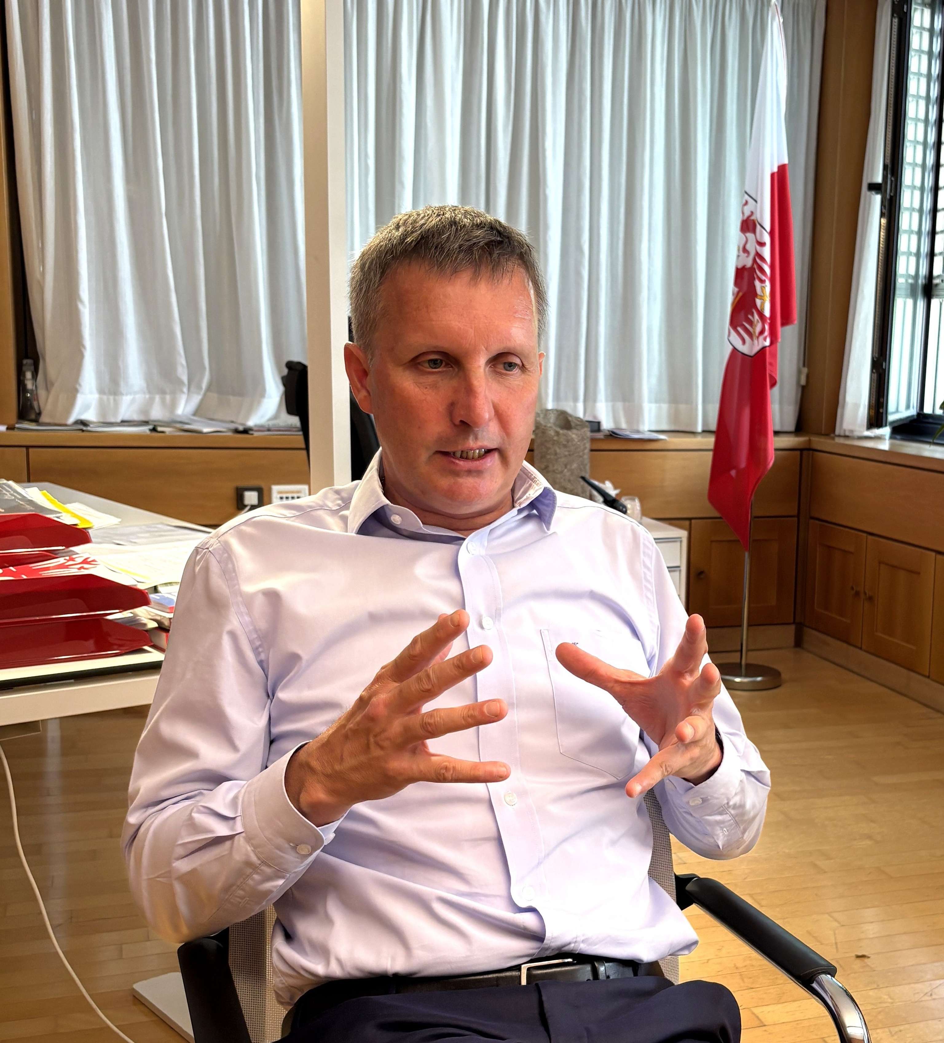 Luis Walcher im Gespräch