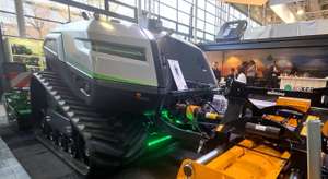 Feldroboter auf der Messe Agritechnica