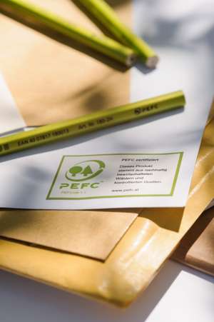 Papier, Bleistift und Kuvert