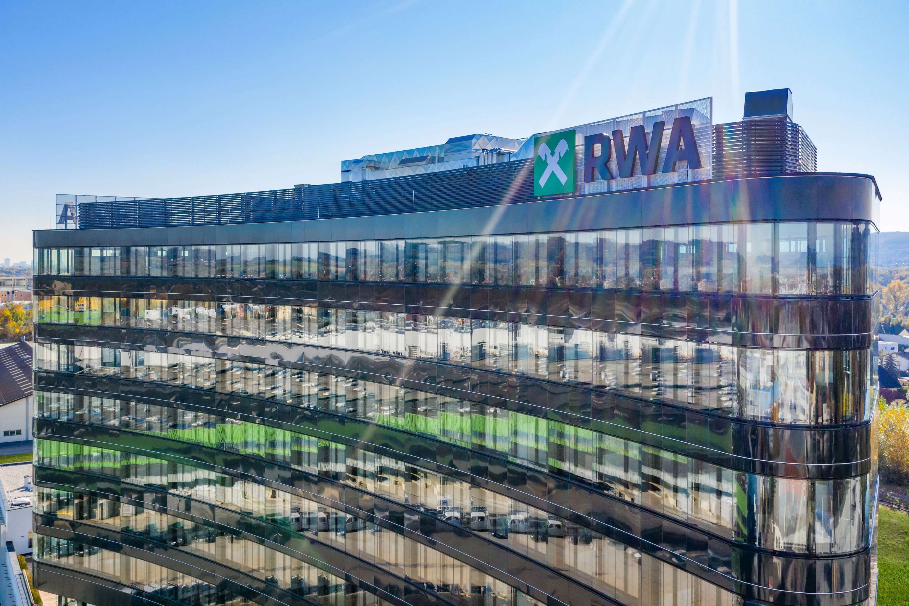 RWA Zentrale in Korneuburg von außen