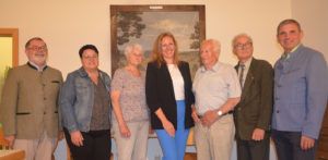 Friedrich Polleroß, Sandra Warnung (Vizebürgermeisterin von Pölla), Leopoldine Hartl, Gabriele Kernstock, Martin Melzer, Manfred Leeb, Günther Kröpfl (Bürgermeister Pölla)