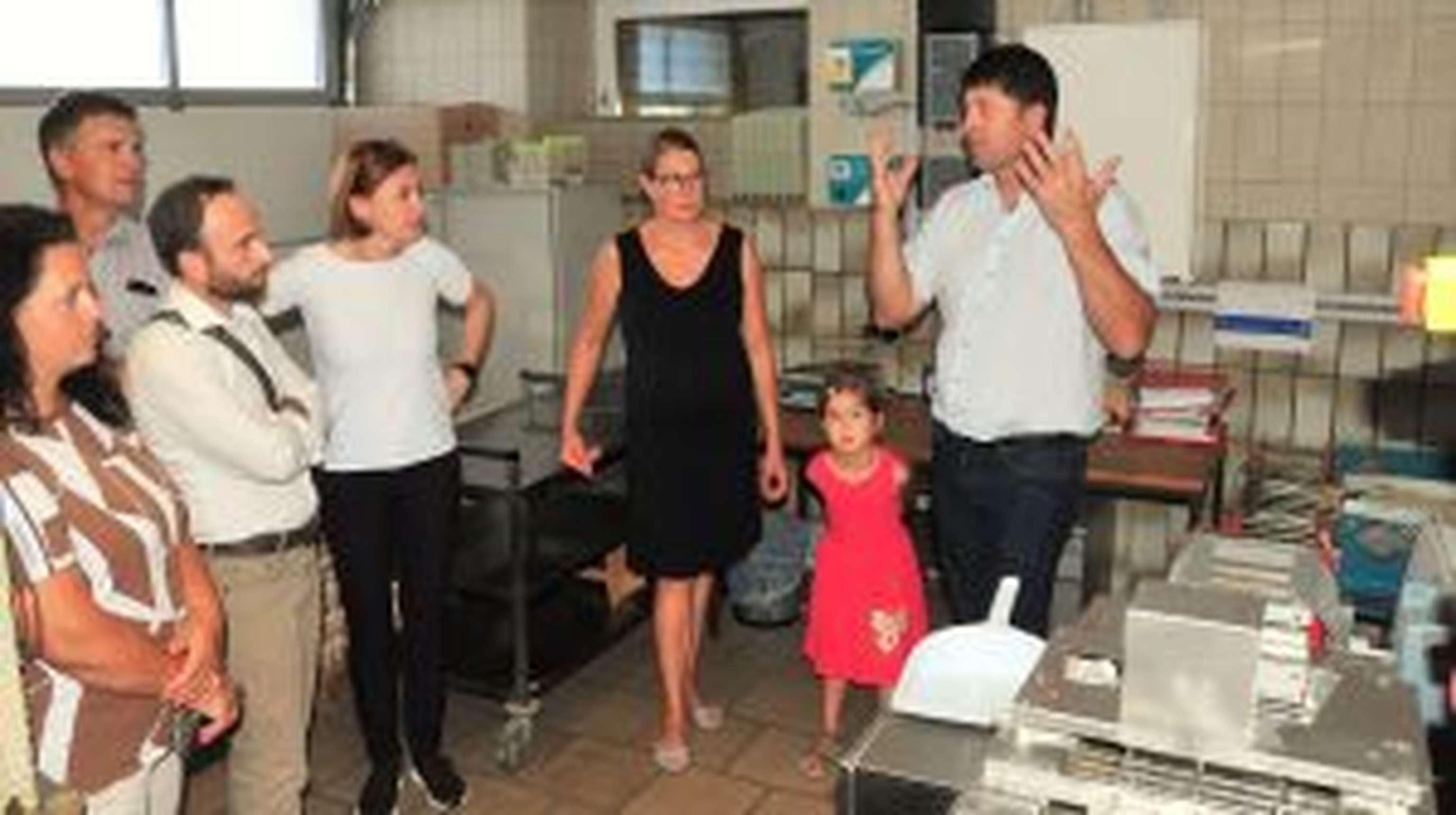 Schmiedtbauer im Gespräch mit Familie Zehethofer