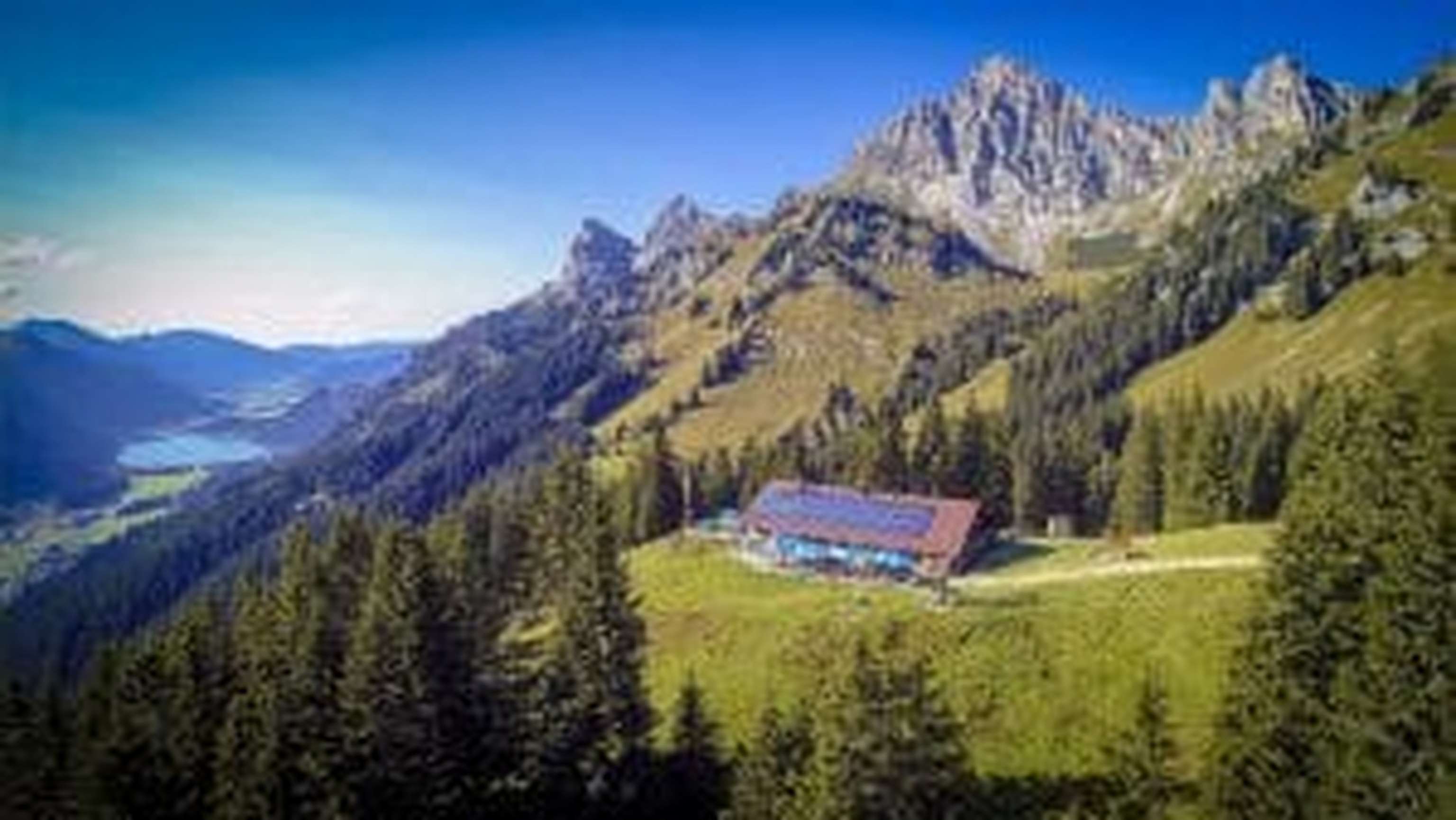 Ein erhabenes Plätzchen mit Ausblick auf den Haldensee