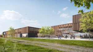 Nach längerem Warten beginnen nun die Arbeiten am Schul-Neubau.