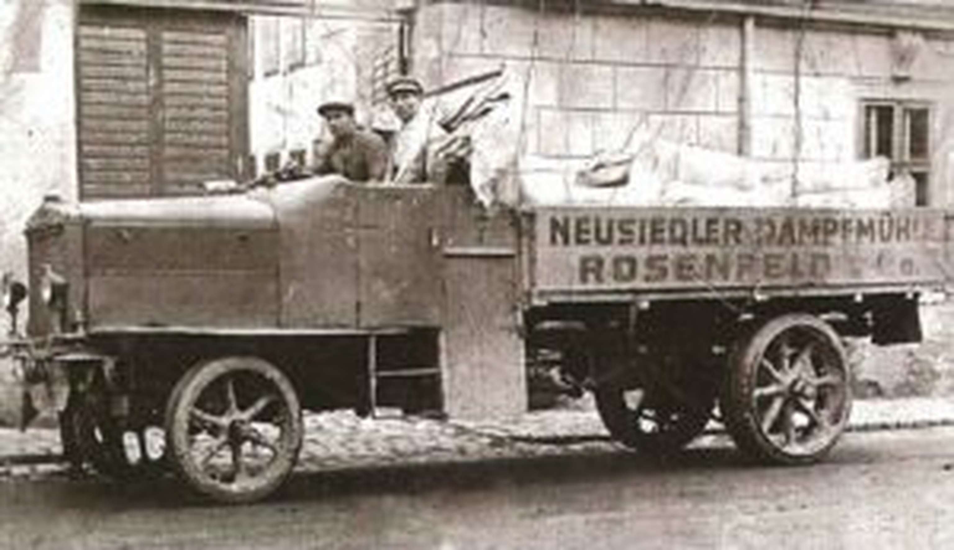 Die Kunstmühle Rosenfeld & Co prägte einst das Stadtbild von Neusiedl.