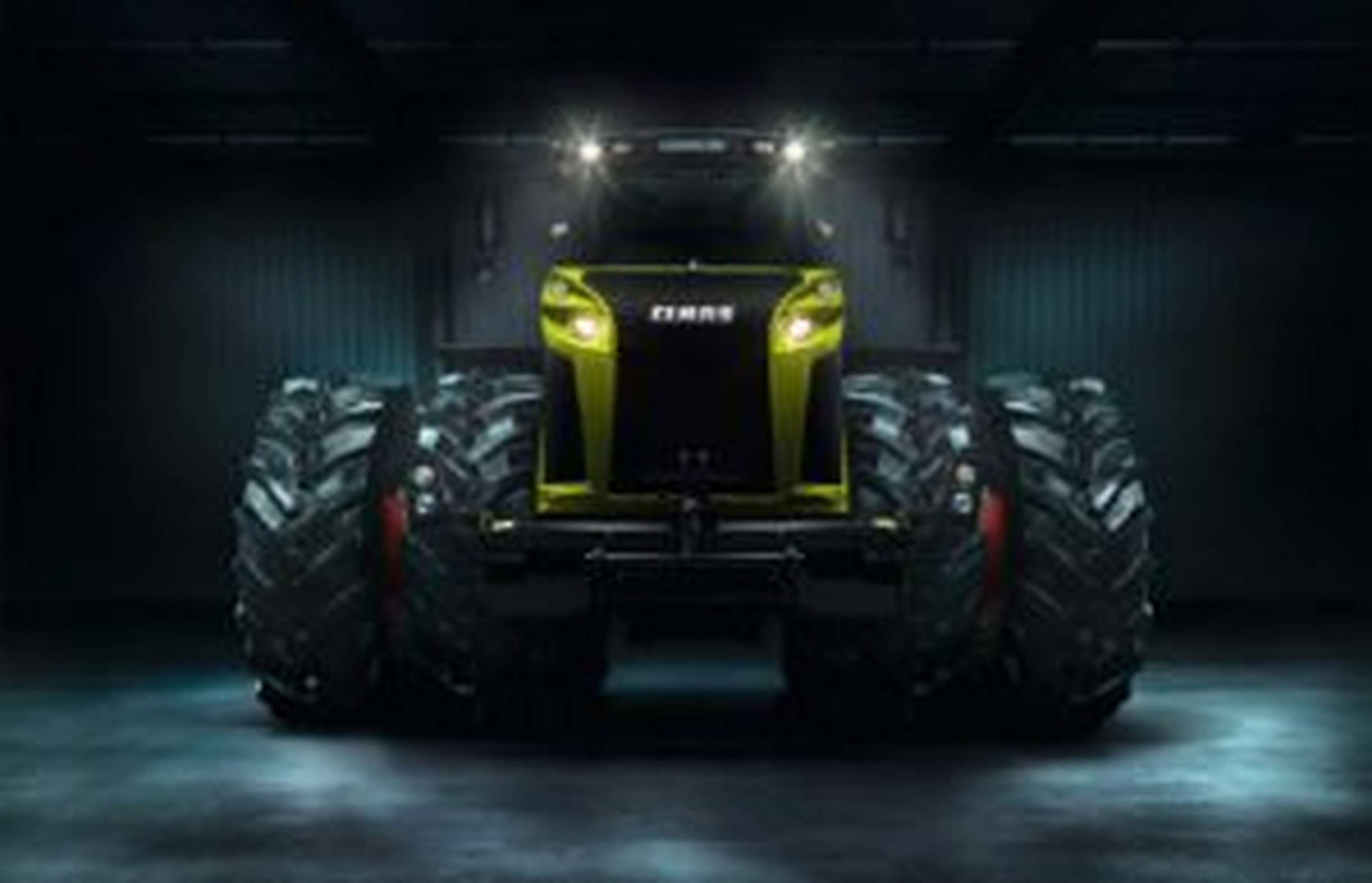 Der Claas Xerion: ein stattlicher Traktor