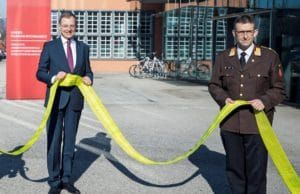 Landeshauptmann Thomas Stelzer und Landes-Feuerwehrkommandant Robert Mayer.