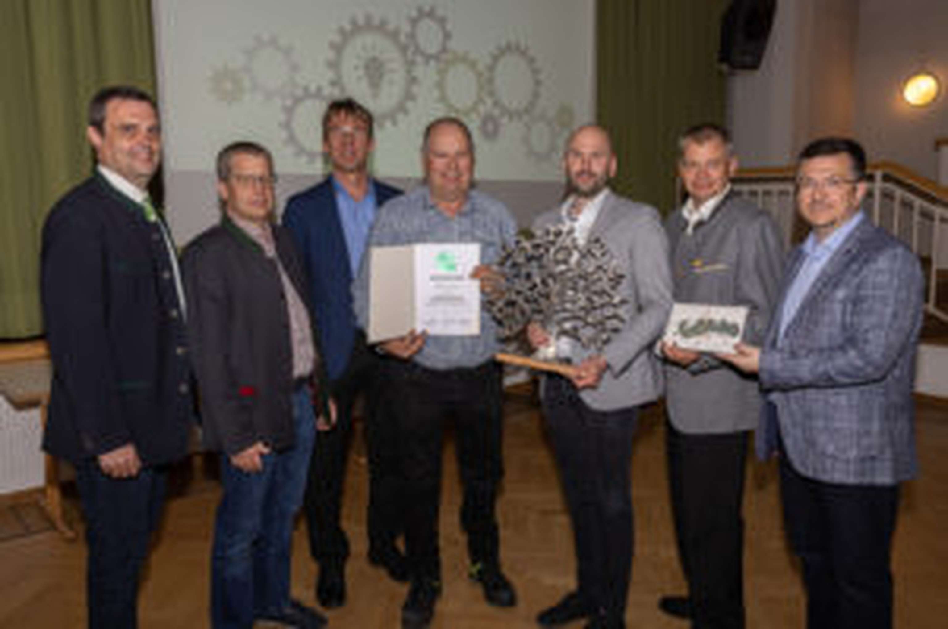 Hannes Zehetner, Franz Bloderer, Martin Zimmermann, Gerhard Ullisch, Thomas Nürnberger, Günter Sulz und Markus Göstl