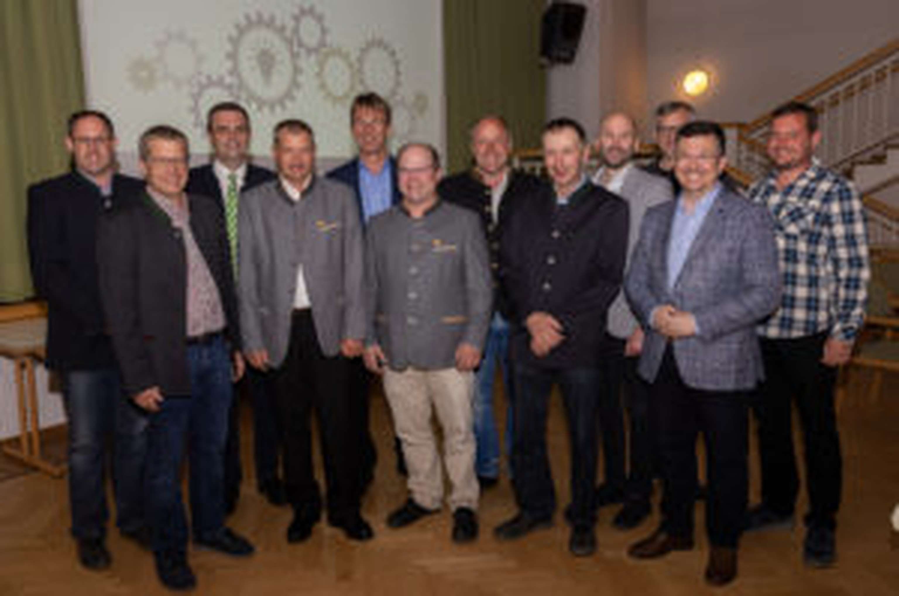 Markus Paul, Franz Bloderer, Hannes Zehetner, Günter Sulz, Martin Zimmermann, Florian Lehner, Dieter Schwarz, Stefan Altenburger, Thomas Nürnberger, Josef Haller, Markus Göstl und Christian Fehlmann.