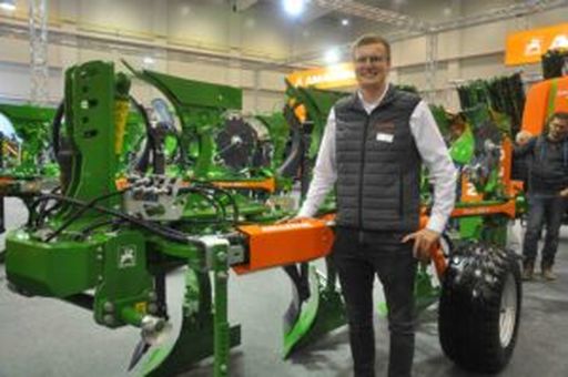 Hannes Meyer von Amazone mit dem Teres 200 V.