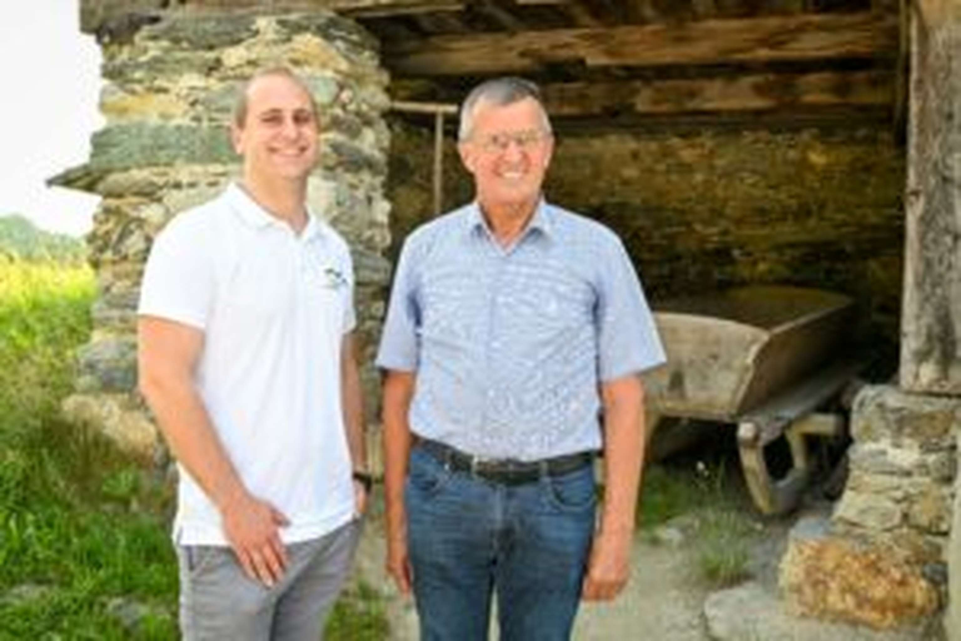 GF Maximilian Herbst mit Obmann Alois Margreiter