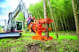 Der Woodcracker C300 im Einsatz