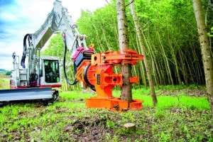 Der Woodcracker C300 im Einsatz