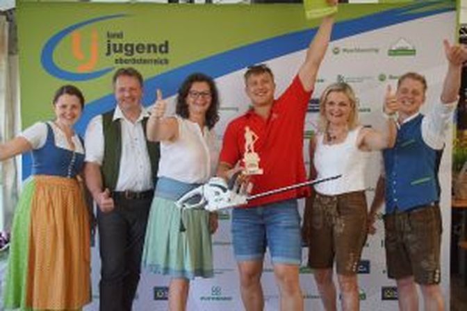 Der erst 19-jährige Michael Wallaberger (Landjugend Haag am Hausruck) holte den Sieg in der Profiklasse.