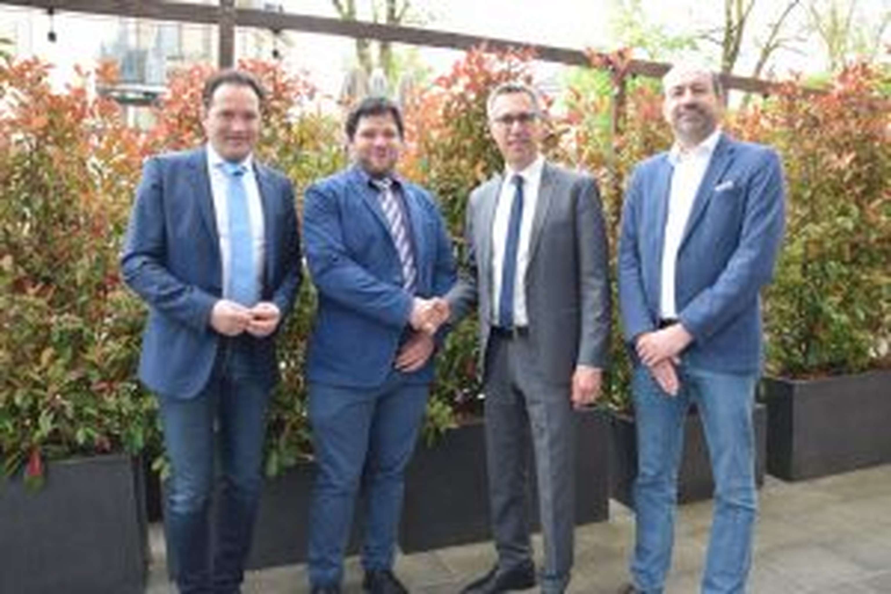 Norbert Totschnig, Christian Wester, Georg Strasser und Laurent SchüsslerFOTO: Foto: Martin Stieglbauer