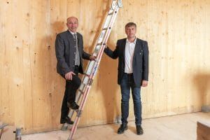 Geht es nach Max Hiegelsberger und Josef Frauscher, soll der Holzbau im urbanen Raum schnell Fuß fassen.