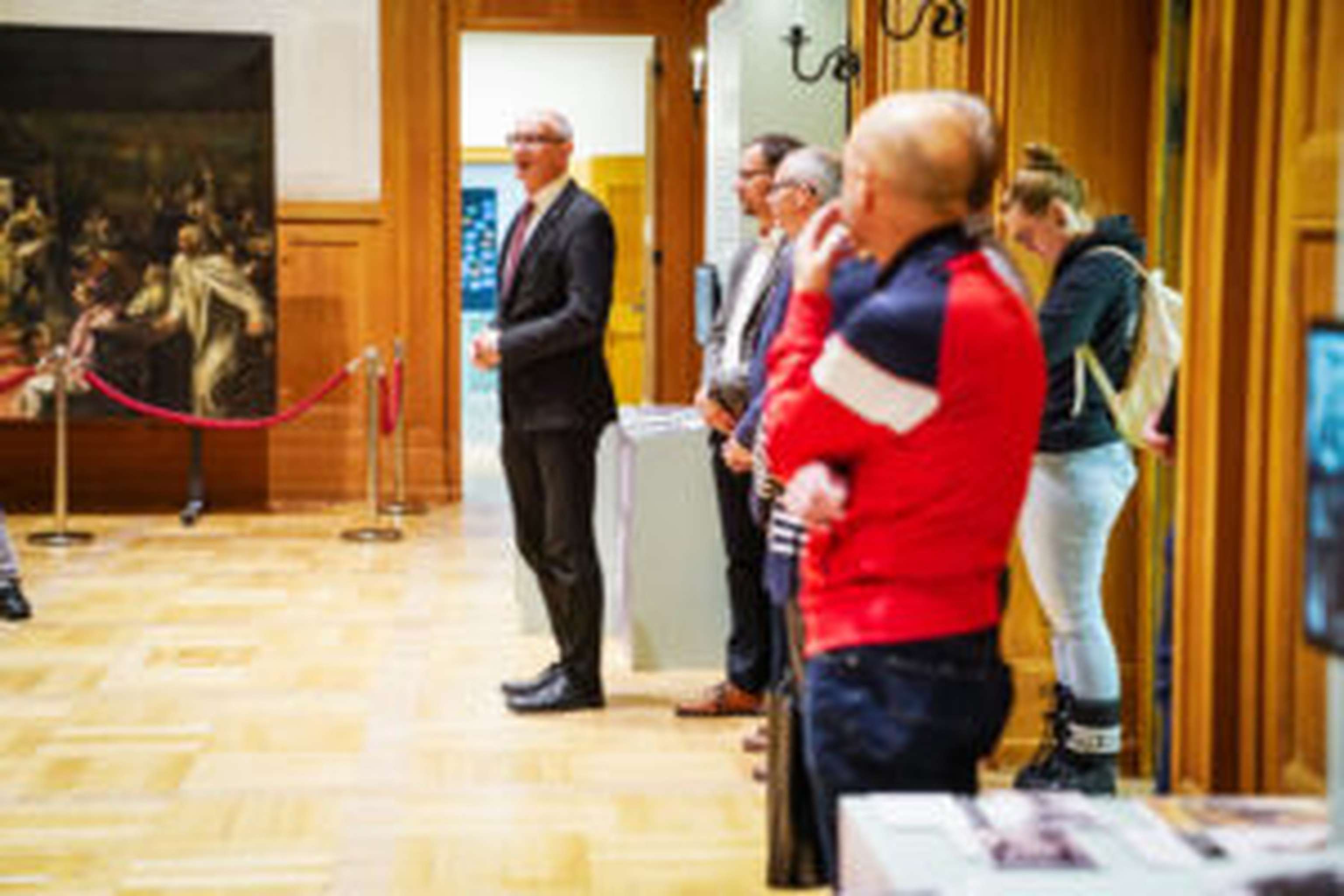 Auch LH Anton Mattle fand Zeit für einen Besuch.