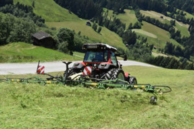 Der erste Acht-Kreiselwender für alpines Gelände