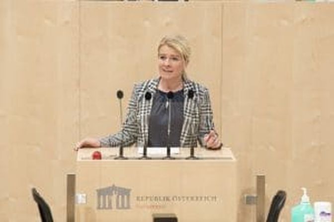 Irene Neumann-Hartberger verlässt Parlament.Foto: Parlament/Thomas Jantzen