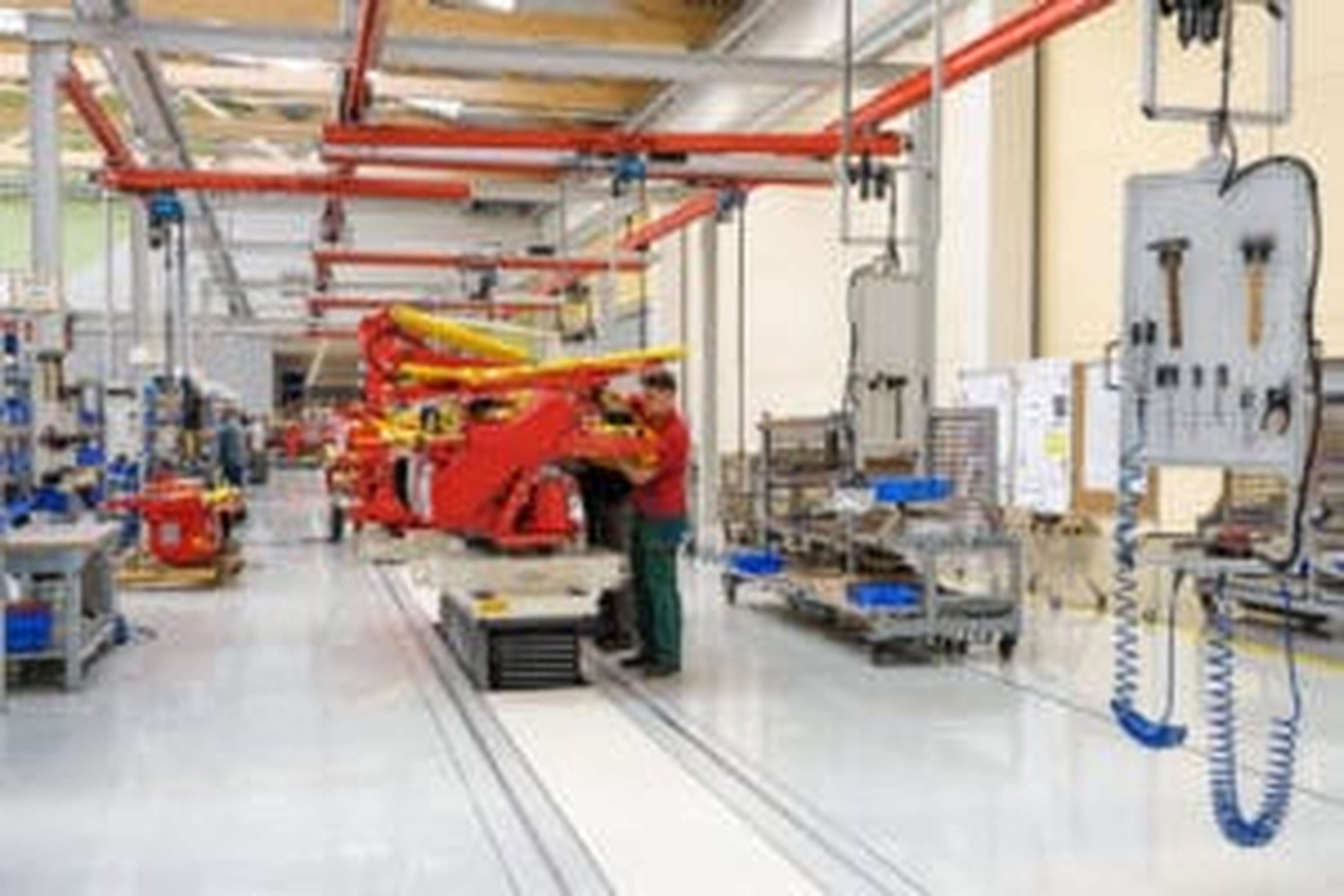 Kreative Ideen werden bei Pöttinger auch im Produktionsprozess umgesetzt.