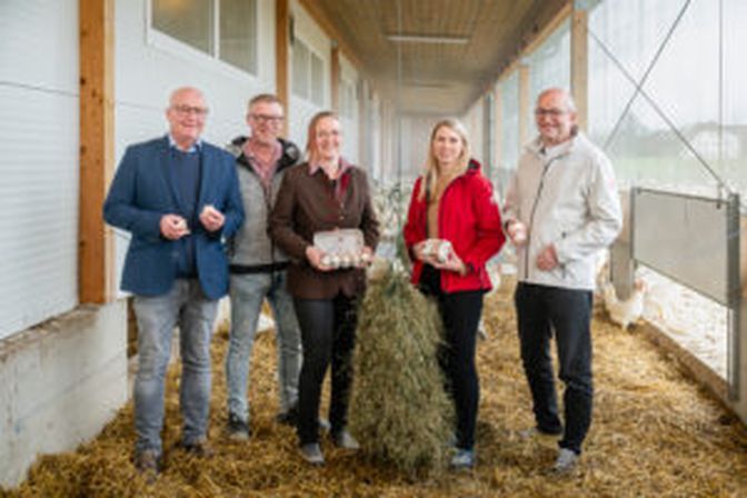 Von links: Manfred Söllradl, Andreas und Renate Kaiser, Klaudia Atzmüller, Andreas Steidl