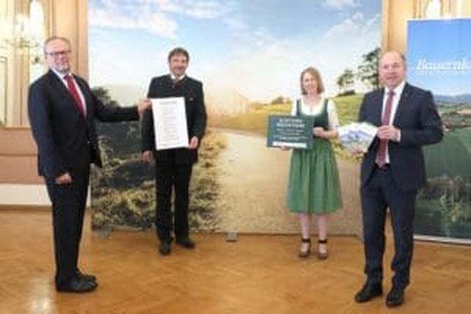 Stockinger, Feßl, Platzer und Hiegelsberger (v.l.)