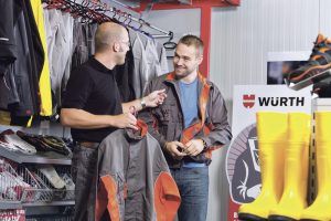 Beratung und Service sind Würth wichtig