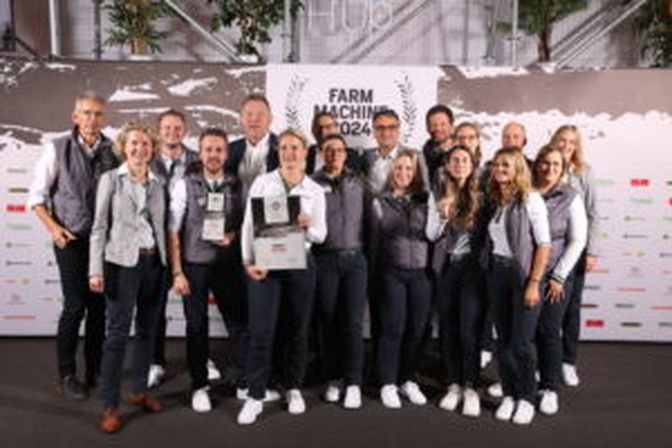 Sowohl einen Jury- als auch einen Publikumspreis erhielt Fendt für den 600 Vario.