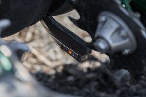 SmartFirmer: Im Zuge der Überfahrt misst der Sensor wichtige Bodenparameter.