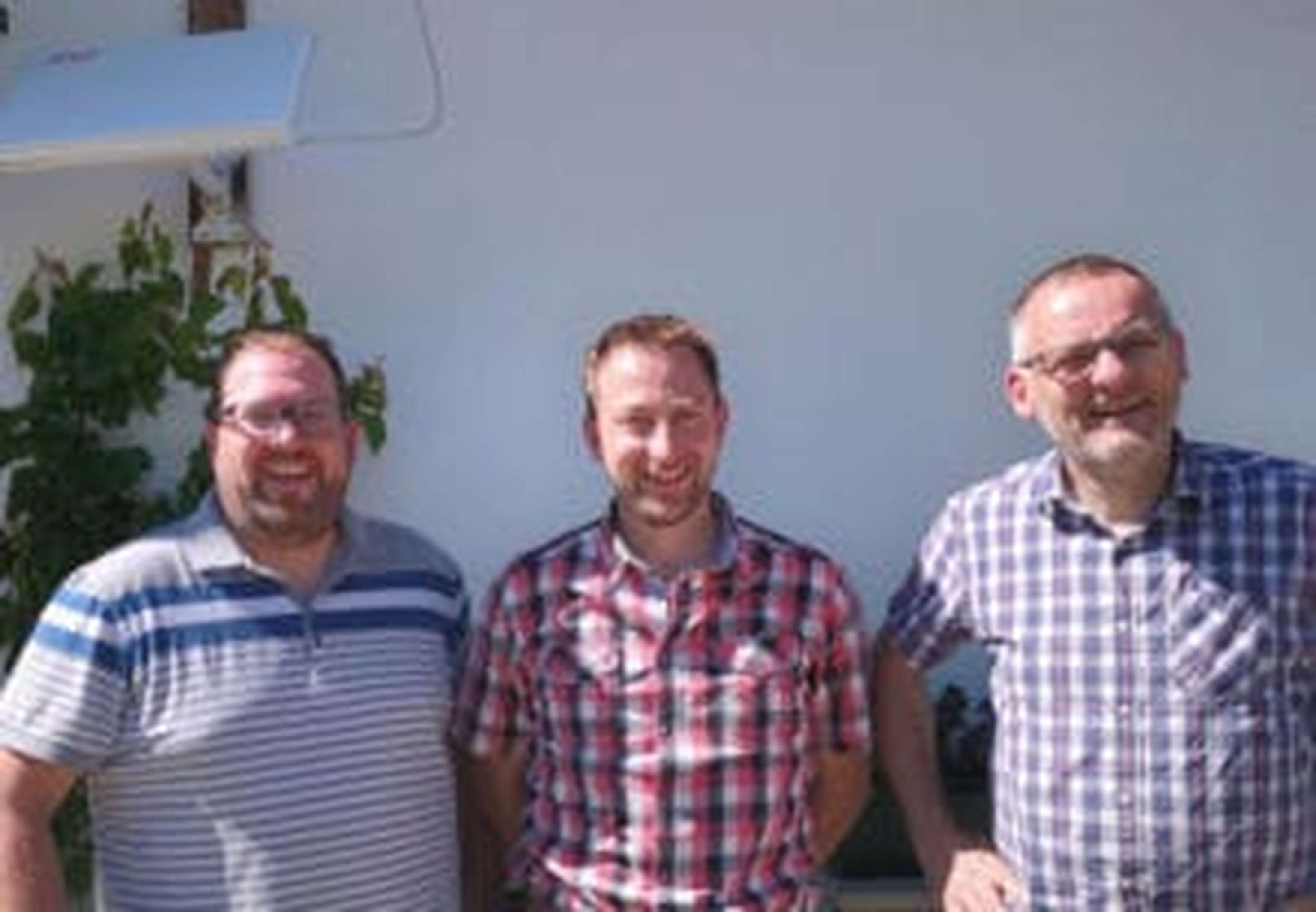 Die Agenden von Bruno Deutinger und Josef Schipflinger werden in den Entscheidungsgremien auf die beiden bisherigen Vorstände Christian Straif (links) und Christian Moser (rechts) und den neu bestellten Markt- und Bereichsleiter Josef Thanner aufgeteilt.