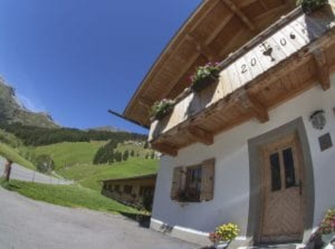 Blick auf die Riepleralm von Familie Steiner