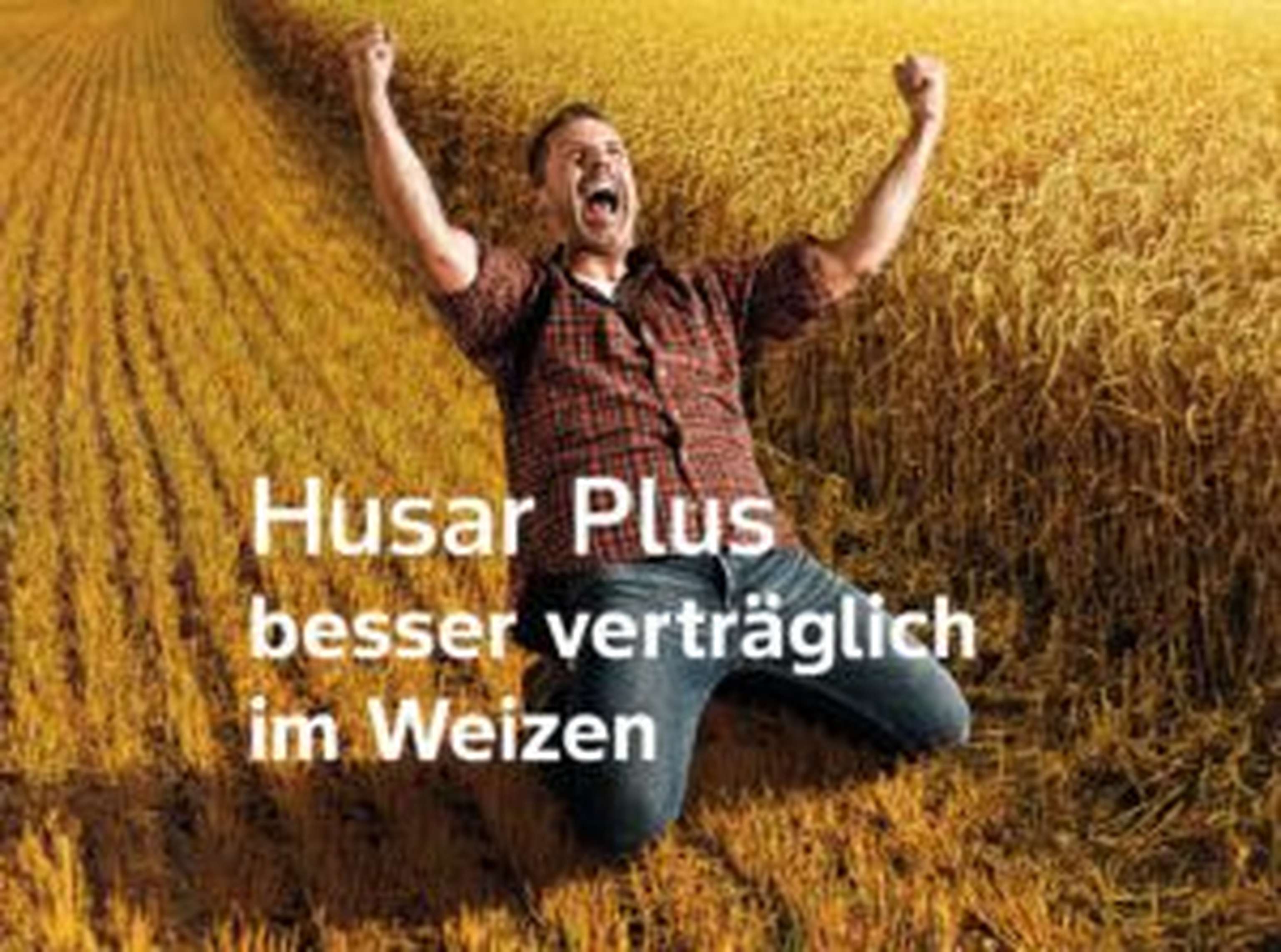 Husar Plus zeichnet sich durch besonders hohe Getreideverträglichkeit aus.