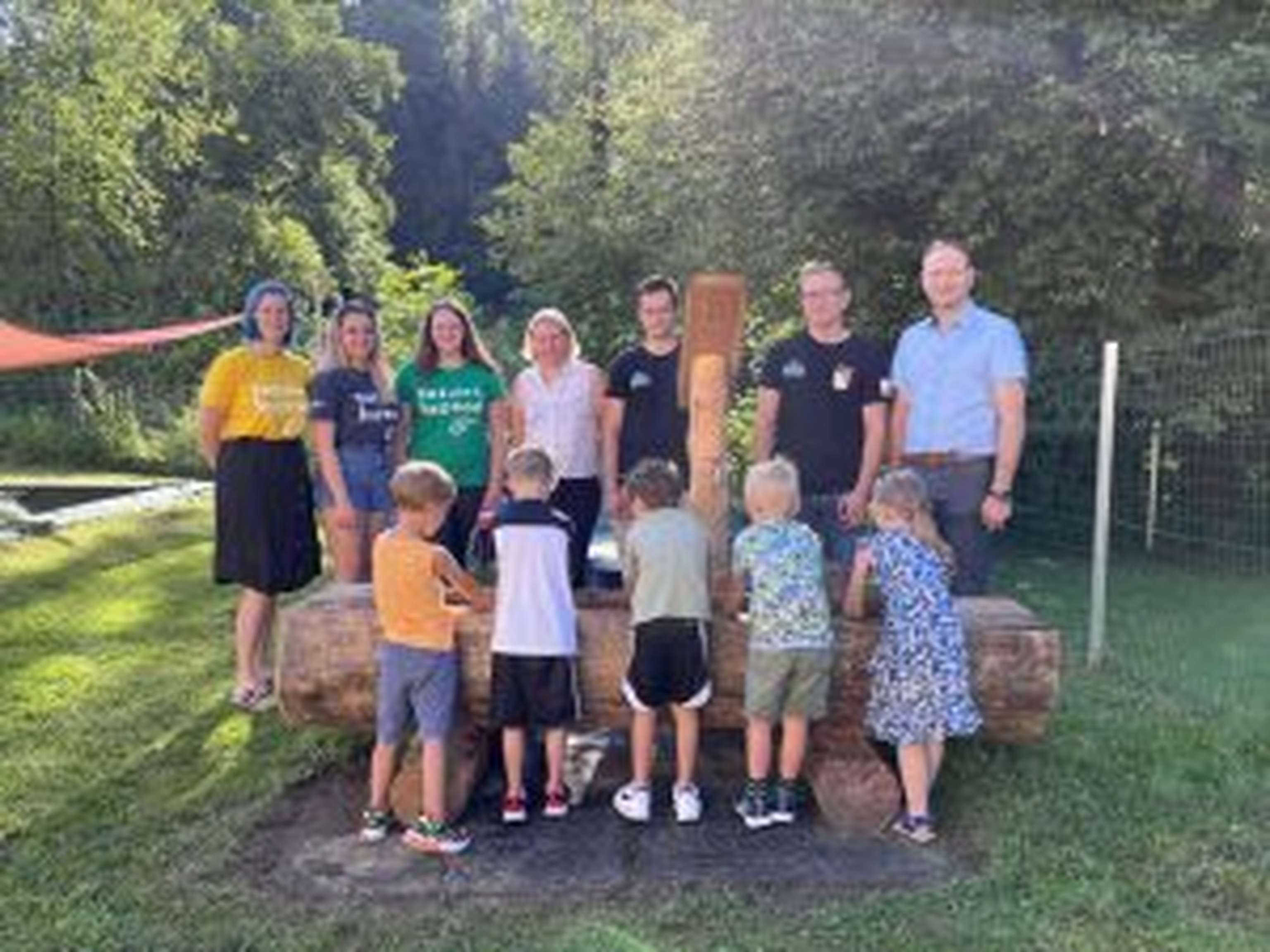 LJ Kohlschwark: Wassertrog im Kindergarten