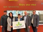 HLBLA St. Florian: Küchenchef Wurdinger, Wirtschaftsleiterin Rogl, Sommer, Direktor Fachberger und Gruber (v.l.)