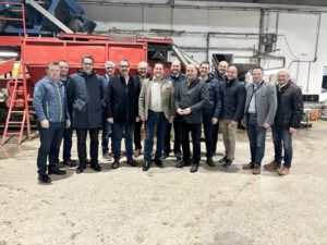 Austausch zwischen Mitgliedern der Bauernbund-Bundesvorstehung mit den Thaurer Gemüsebauern im Vorfeld der Konferenz