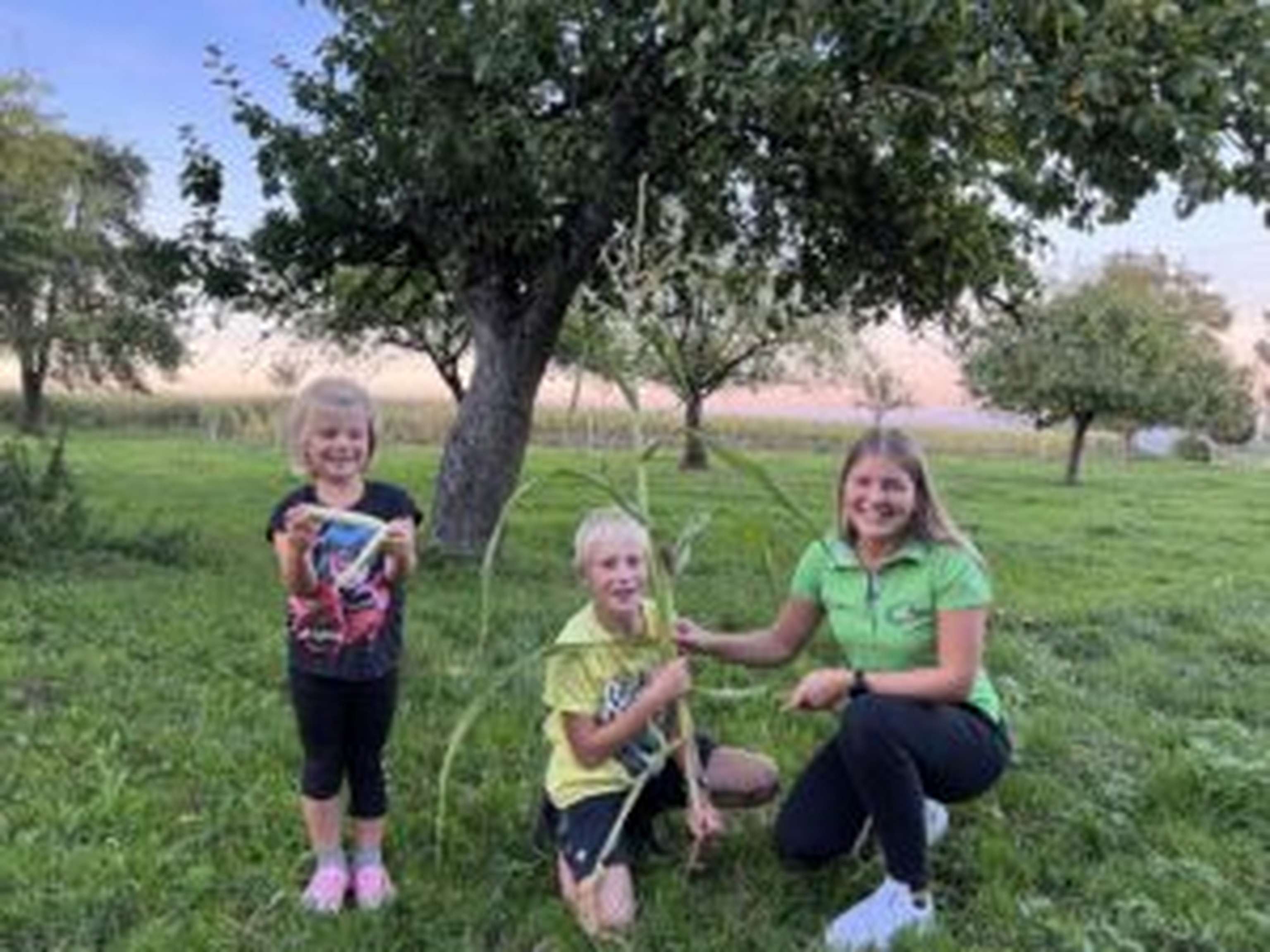 Marlene Neuwirth von der Landjugend Gunskirchen widmete sich dem Projekt „Säen, wachsen, beobachten, ernten und verarbeiten des eigenen Produktes. Mit der eigenen Ortsgruppe und der Volksschule ergründete sie den Ursprung von Popcorn.