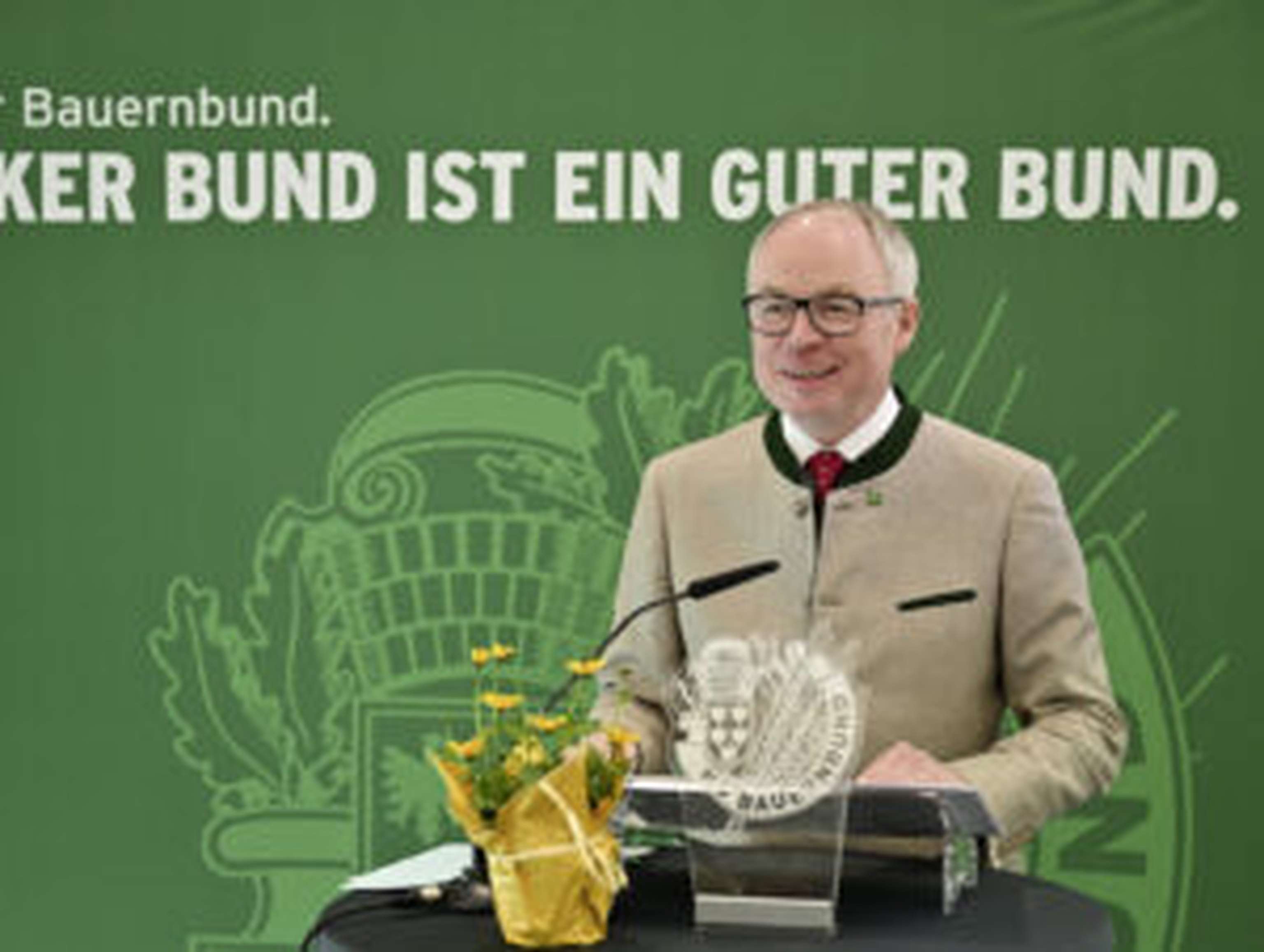 Stephan Pernkopf nach seiner Wiederwahl: „Unsere große Stärke ist das persönliche Gespräch mit unseren Bäuerinnen und Bauern.“