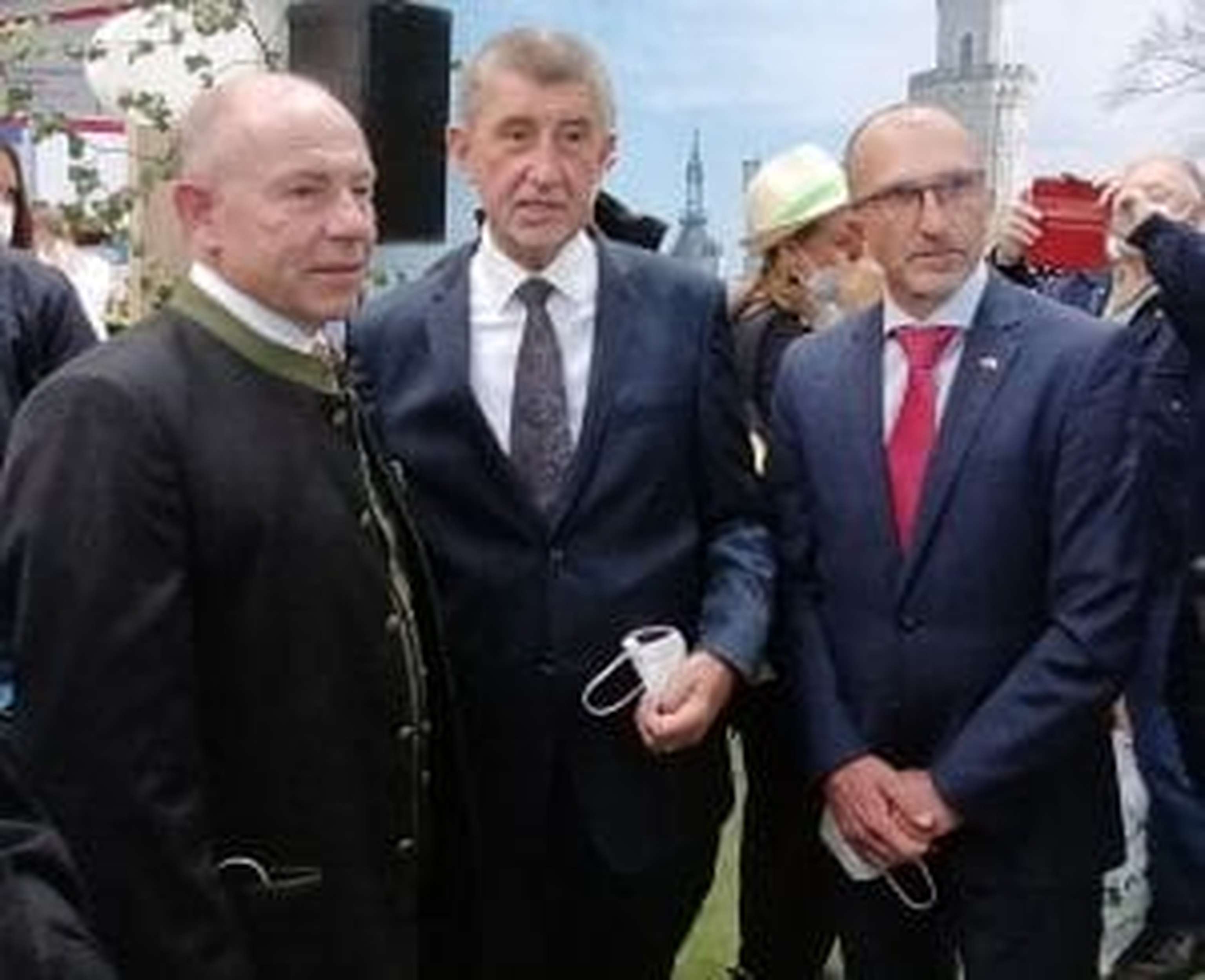 Hiegelsberger, Babis und Jerney.
