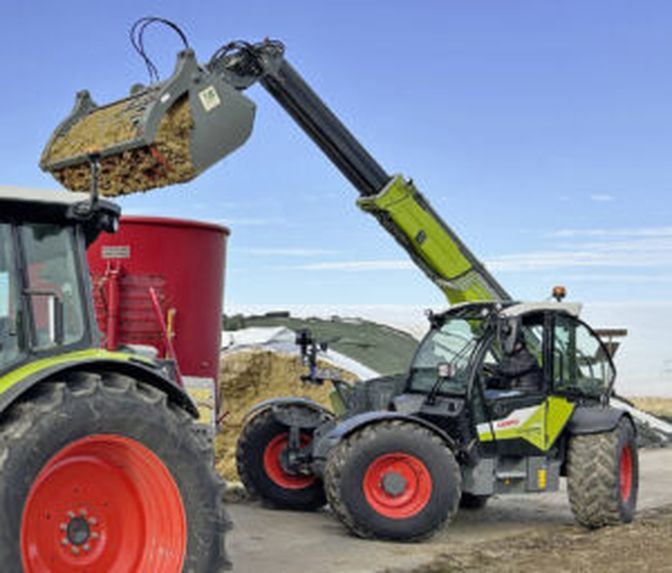 Spitzenmodell: Claas Scorpion 742