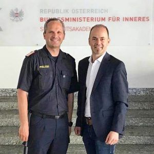 Thomas Pohl, Bezirksobmann Forum Land Landeck, und NR Josef Hechenberger