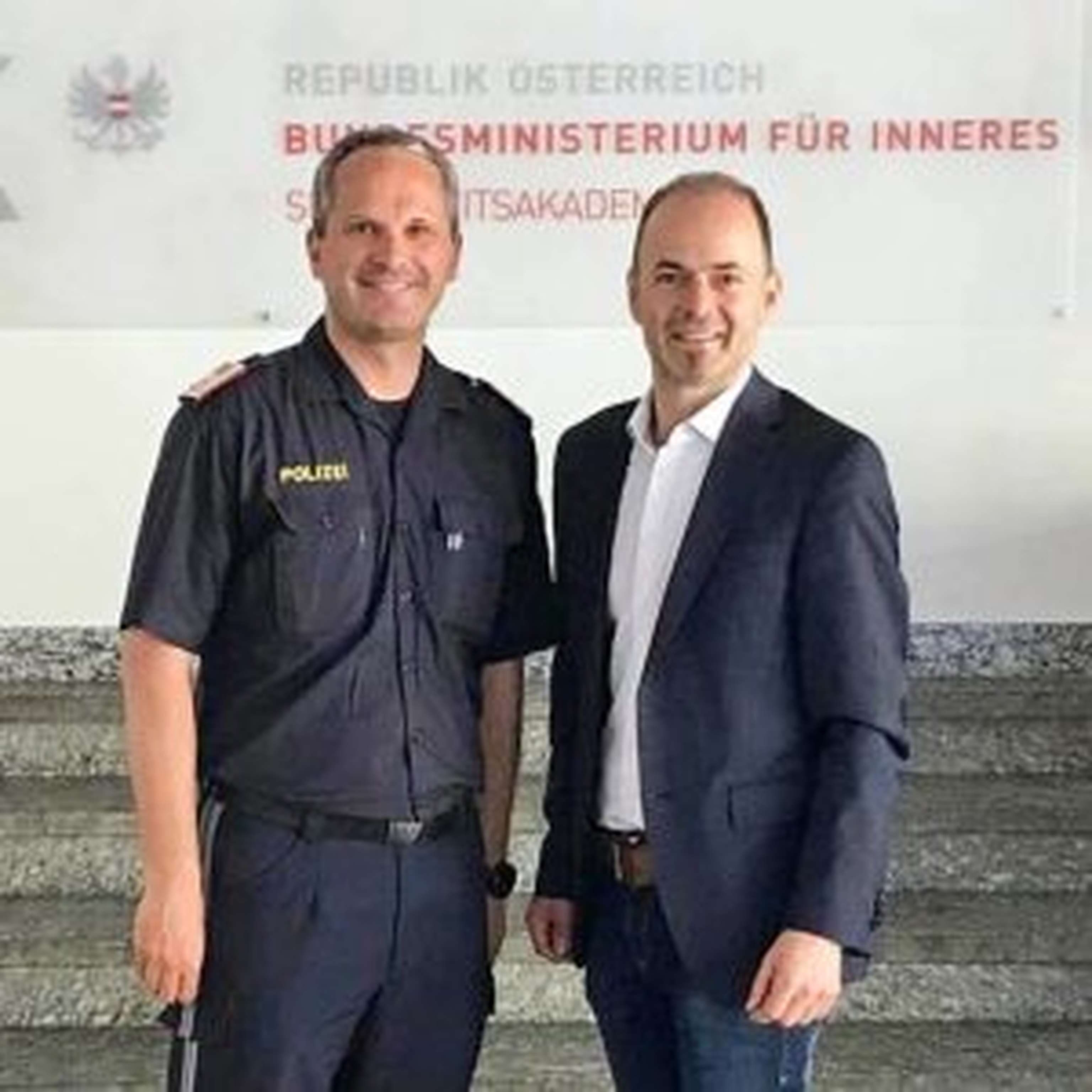 Thomas Pohl, Bezirksobmann Forum Land Landeck, und NR Josef Hechenberger